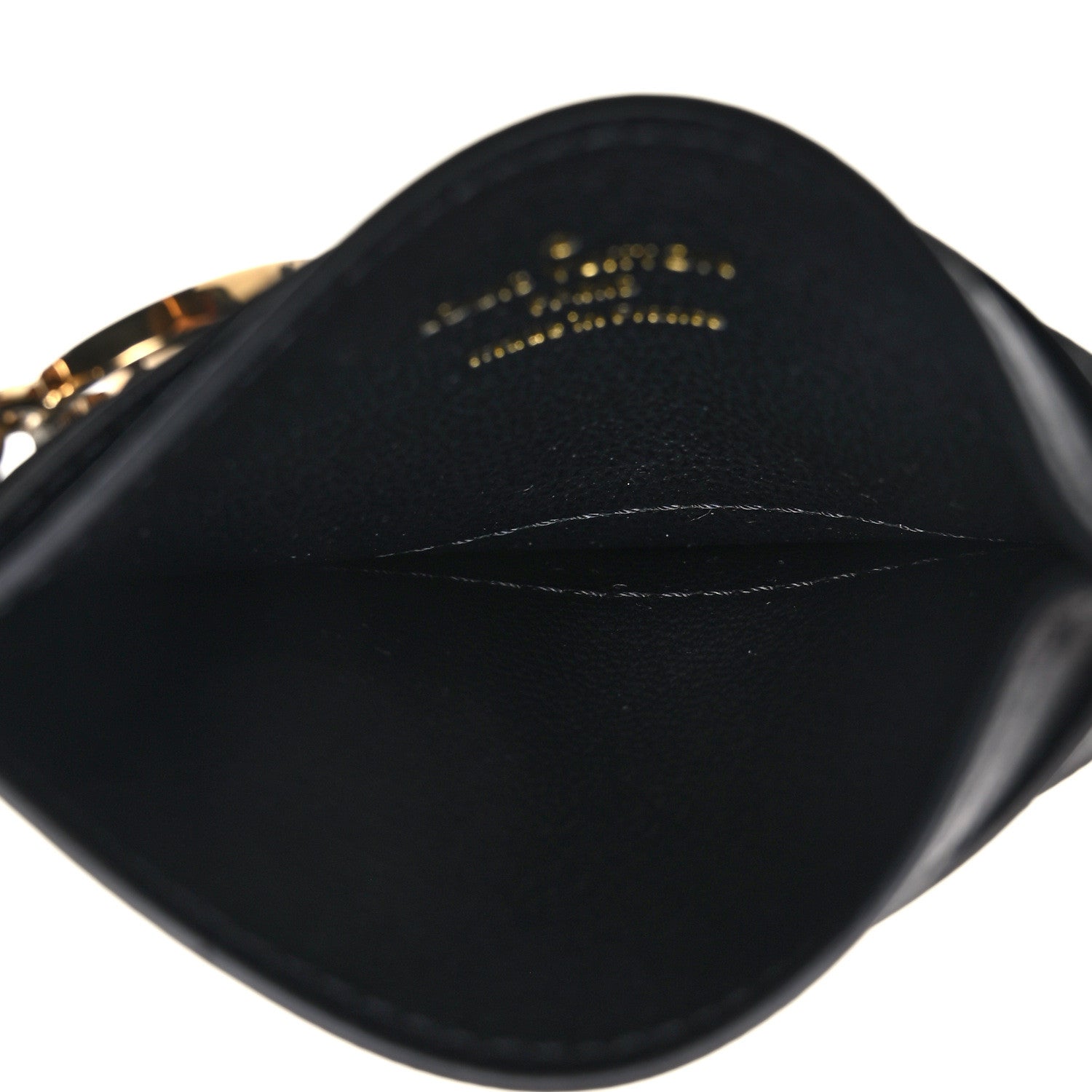 Louis Vuitton Empreinte Monogram LV Charms Card Holder Black 5 of 9