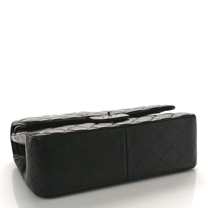 Chanel Lambskin Quilted Jumbo Double Flap Black 4 of 13