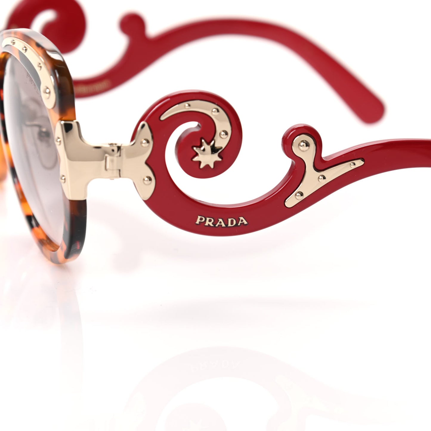 Baroque Sunglasses SPR 07T Red Tortoise