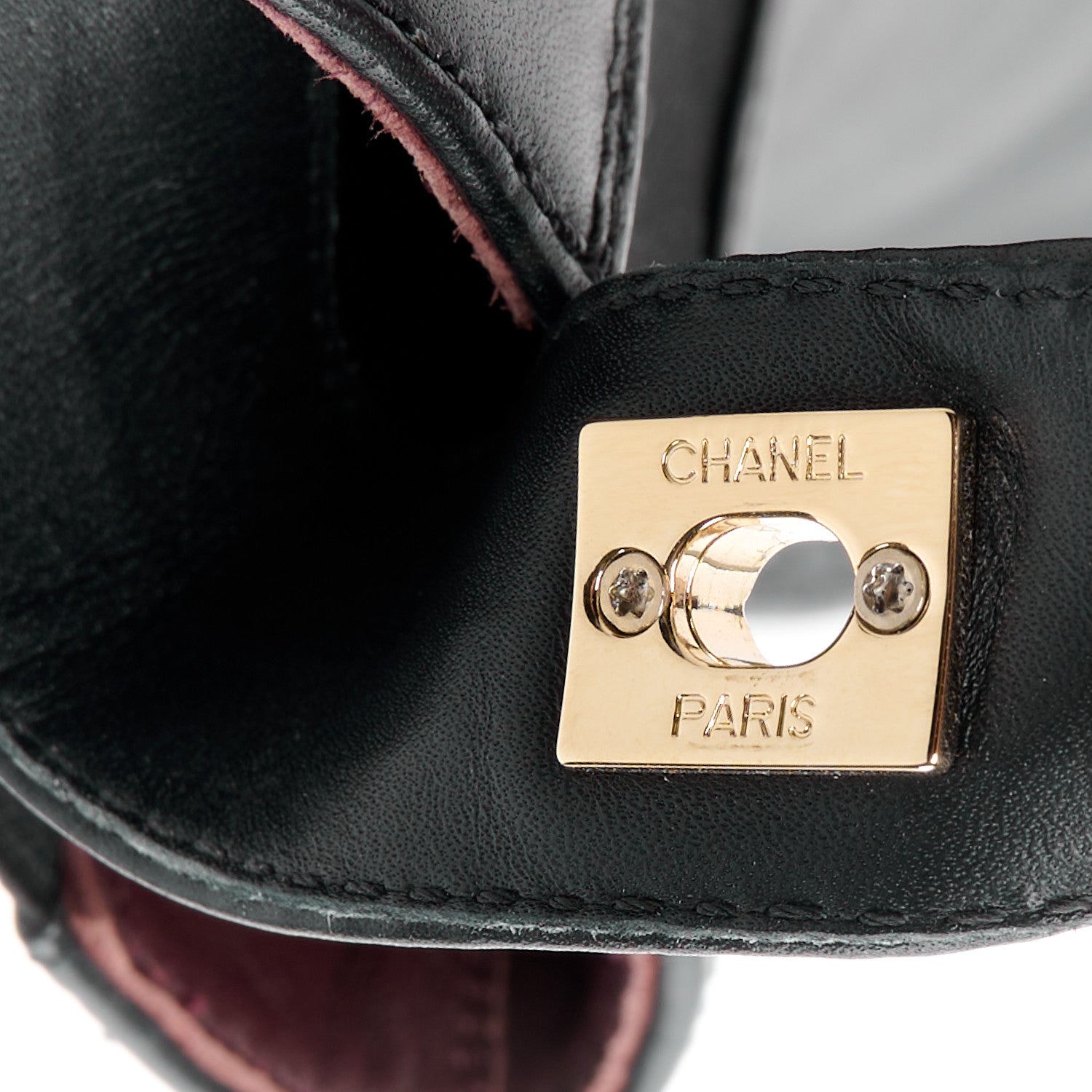 Chanel Calfskin Cap Toe CC Ankle Boots 36.5 Black 8 of 11