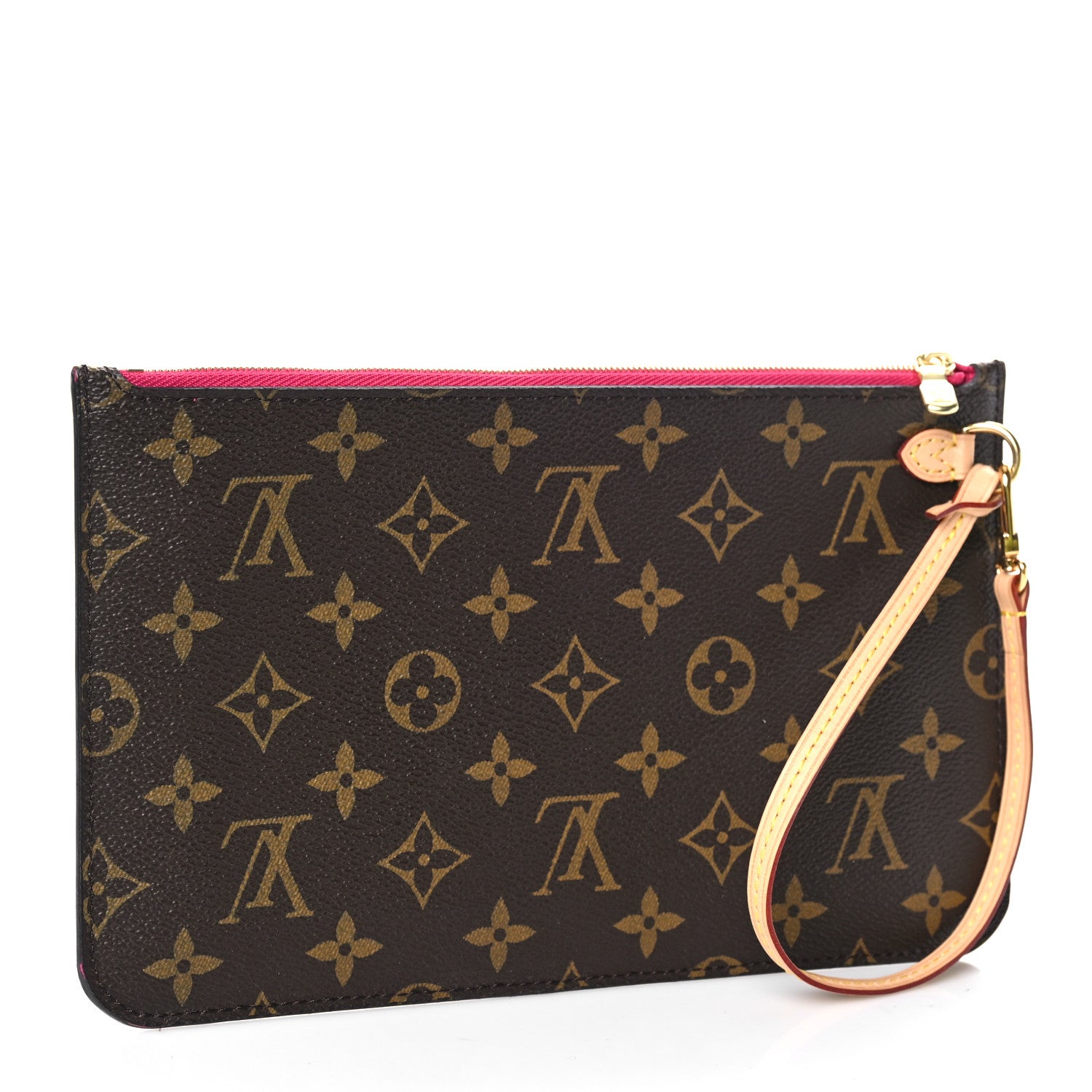 Louis Vuitton Monogram Neverfull MM GM Pochette Pivoine 3 of 9