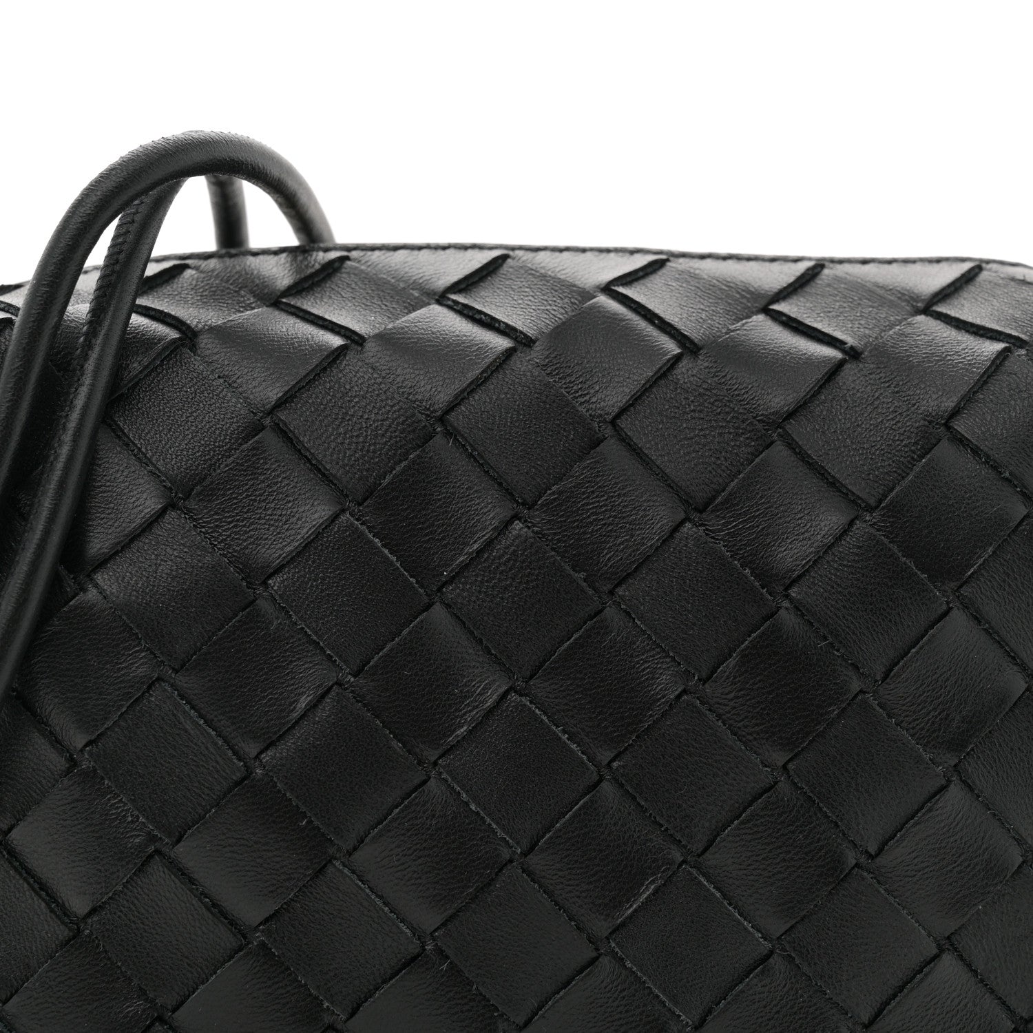 Bottega Veneta Nappa Intrecciato Mini Loop Camera Bag Black 7 of 9