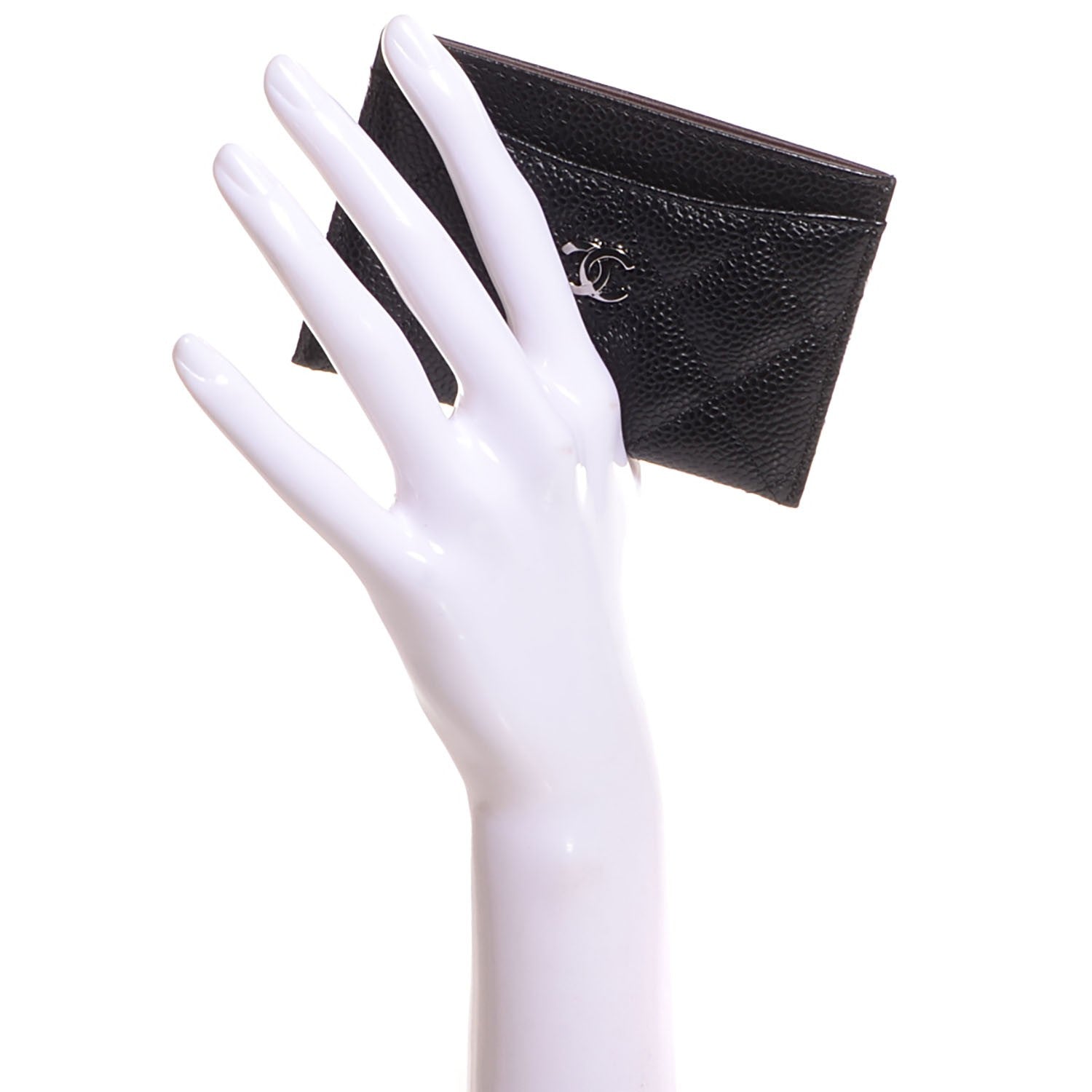 Chanel Caviar Quilted Card Holder Black 1 of 9