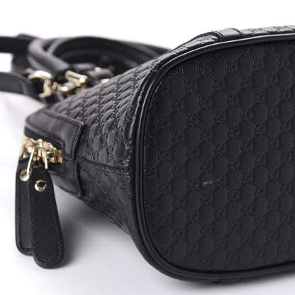 Gucci Microguccissima Mini Dome Bag Black 7 of 13