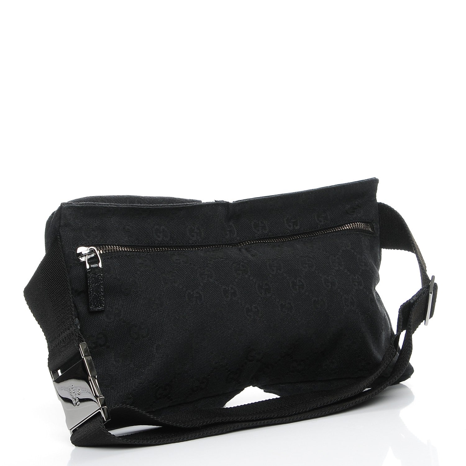 Gucci Monogram Belt Bag Black 3 of 7