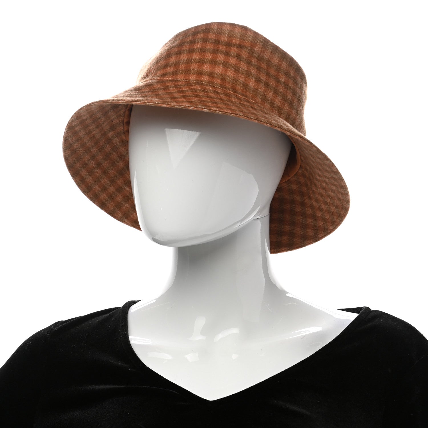 Hermes Cashmere Bucket Hat 57 2 of 8