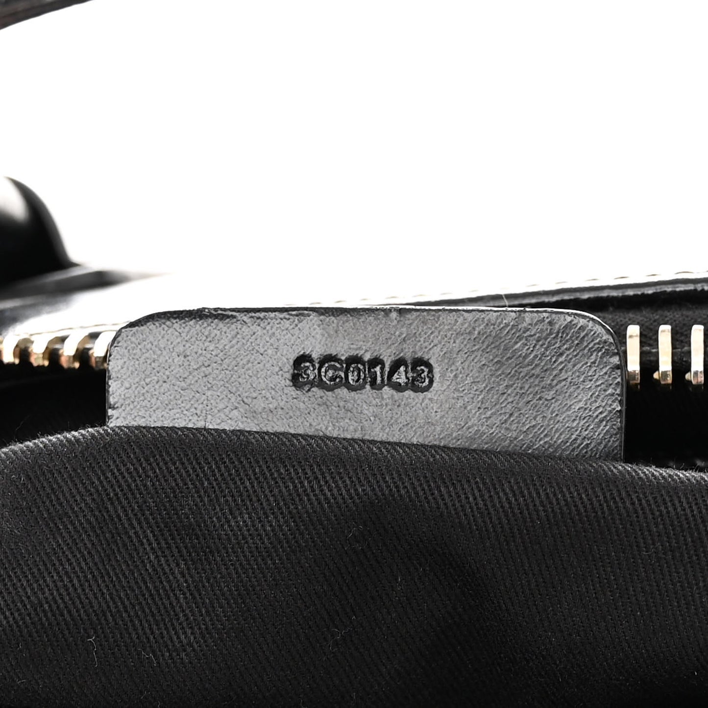 Shiny Lord Calfskin Medium Antigona Black