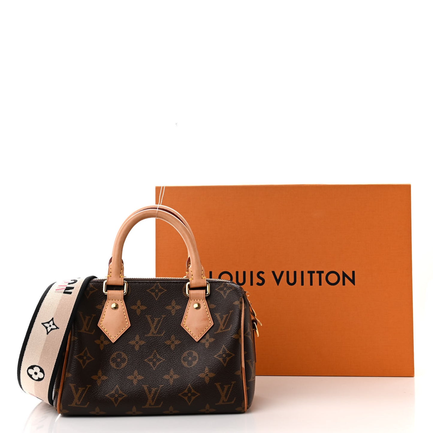 Monogram Speedy Bandouliere 20 Black