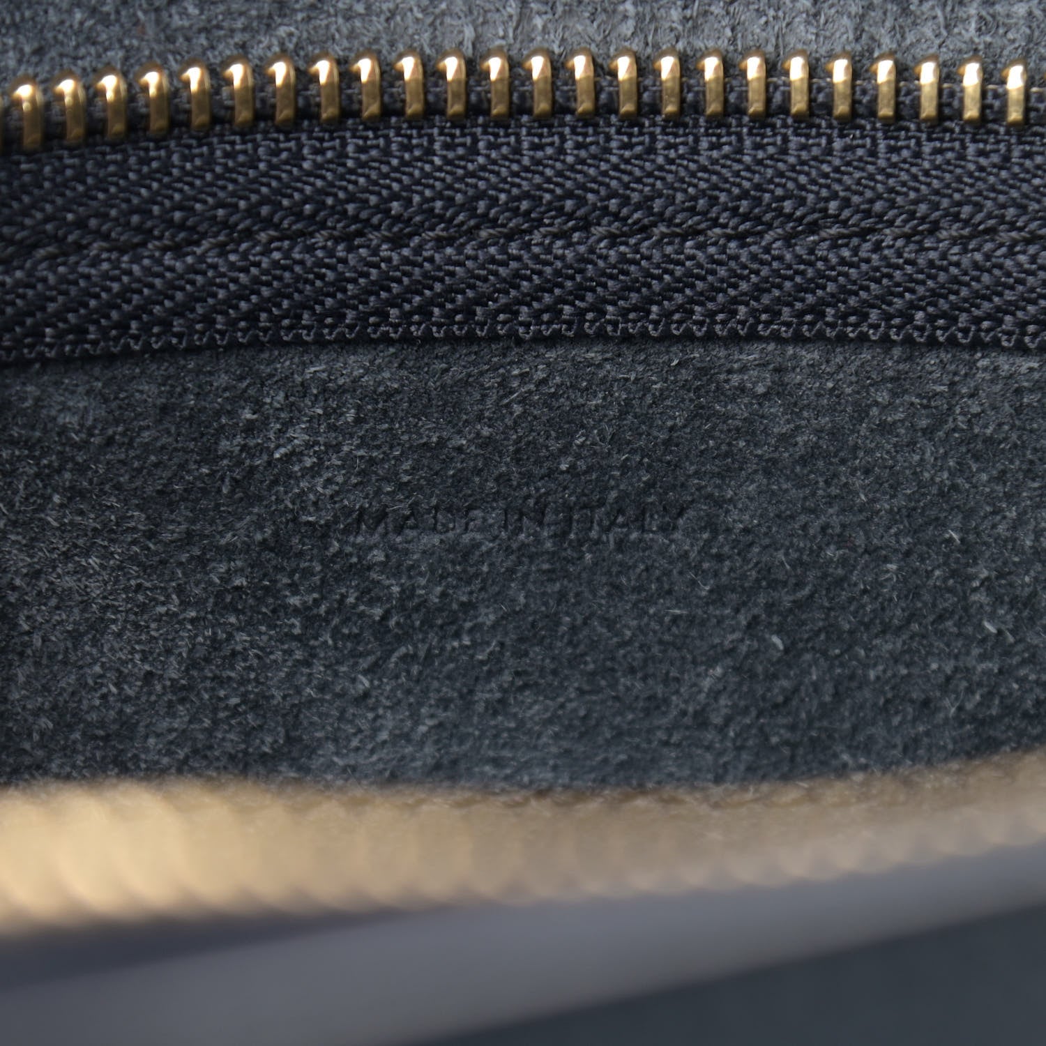 Celine Grained Calfskin Nano Belt Bag Navy 7 of 9