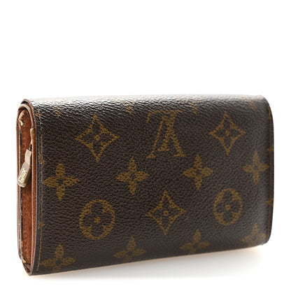 Louis Vuitton Monogram Porte-Monnaie Billets Tresor Wallet 3 of 10