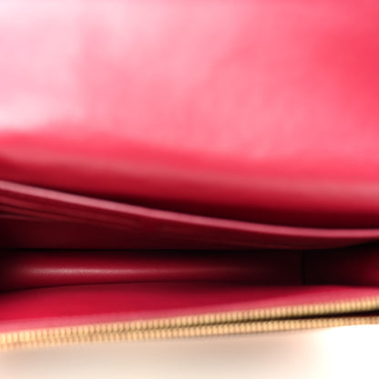 Louis Vuitton Monogram Flore Chain Wallet Fuchsia 5 of 9