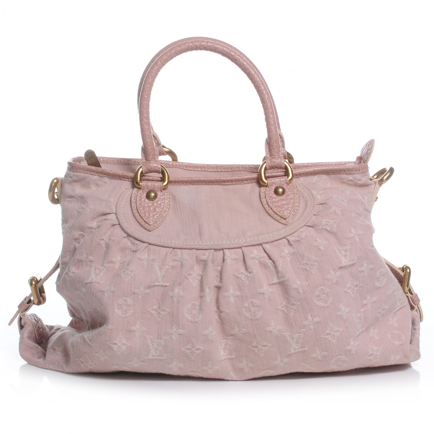 Louis Vuitton Denim Neo Cabby MM Rose 1 of 7