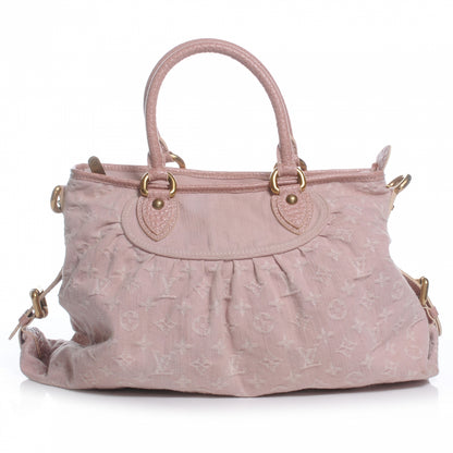 Louis Vuitton Denim Neo Cabby MM Rose 1 of 7