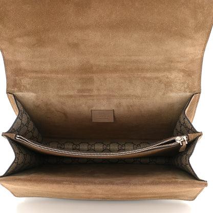 Gucci GG Supreme Monogram Medium Dionysus Shoulder Bag Taupe 4 of 8