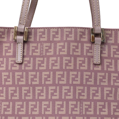 Fendi Zucchino Cuoio Shopping Tote Lilla 8 of 15
