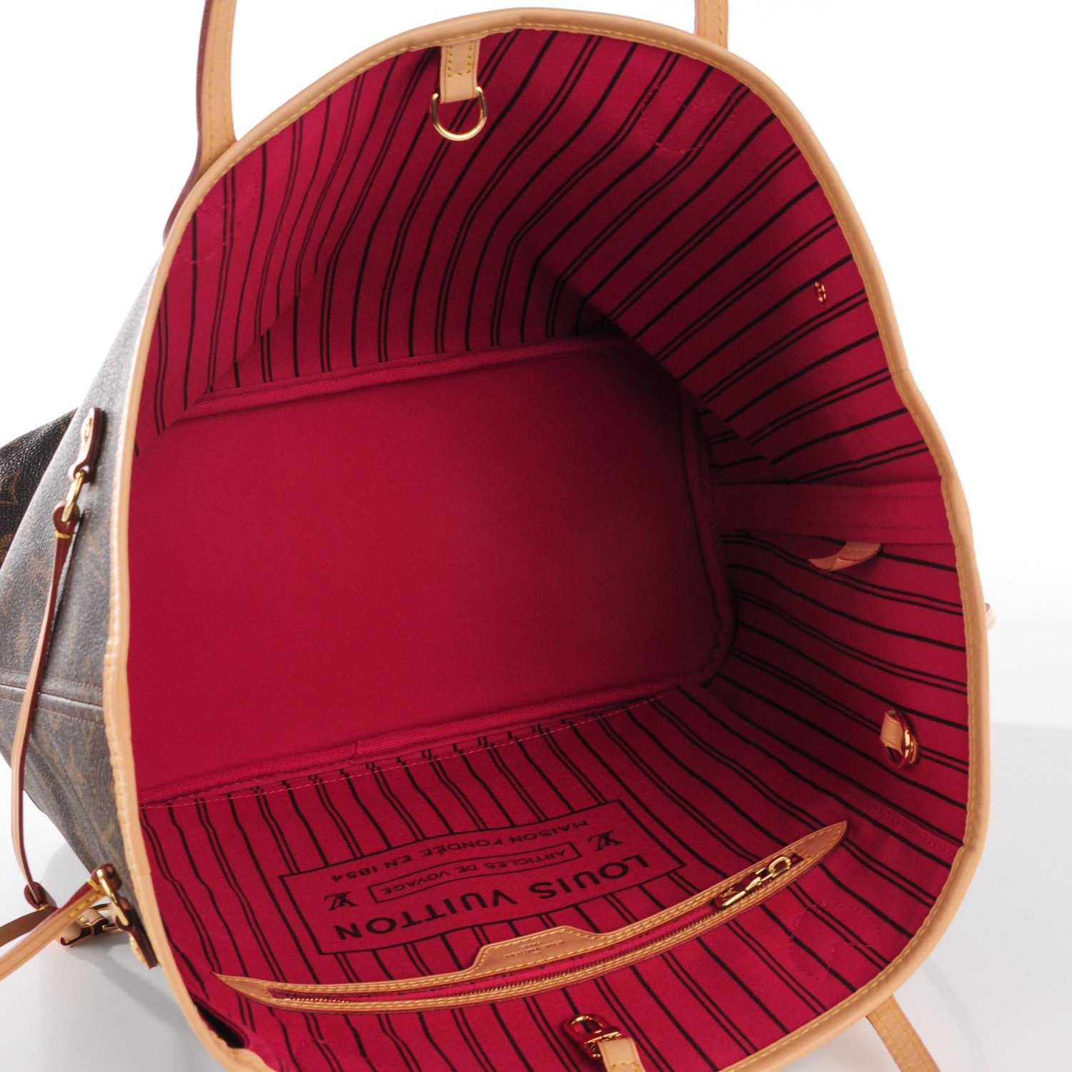 Louis Vuitton Monogram Neverfull MM Pivoine 5 of 8