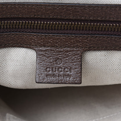 Gucci GG Supreme Monogram Web Medium Ophidia Messenger Bag Brown 6 of 9