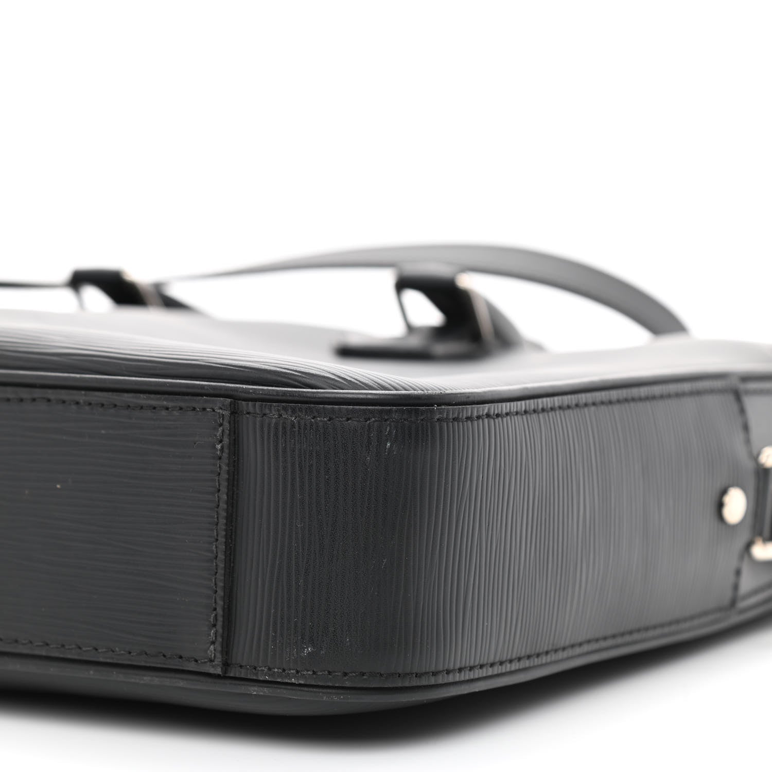 Louis Vuitton Epi Dandy MM Briefcase Black 10 of 13