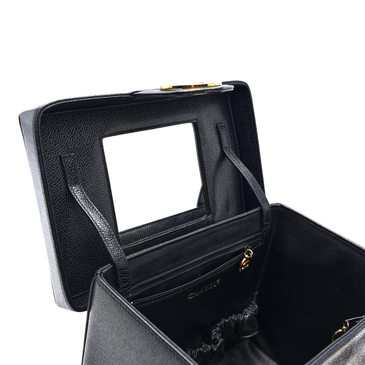 Caviar Vanity Train Case Black