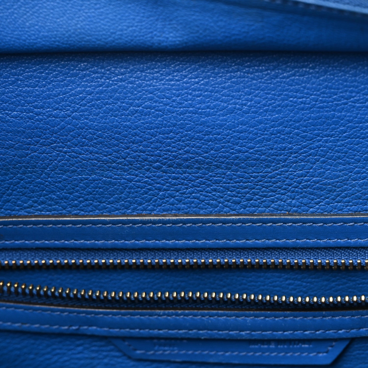 Celine Smooth Calfskin Mini Luggage Royal Blue 19 of 21