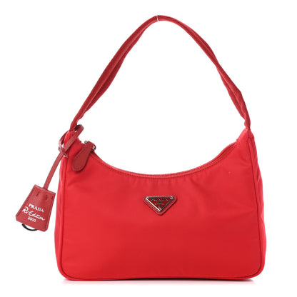Prada Tessuto Nylon Mini Re-Edition 2000 Bag Rosso 1 of 9