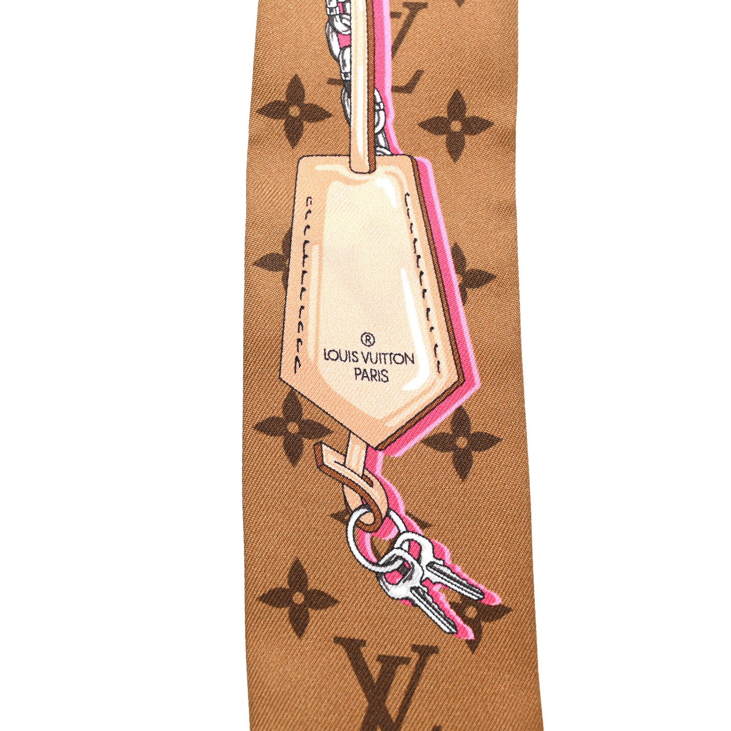 Louis Vuitton Silk Ultimate Monogram BB Bandeau Black 3 of 4