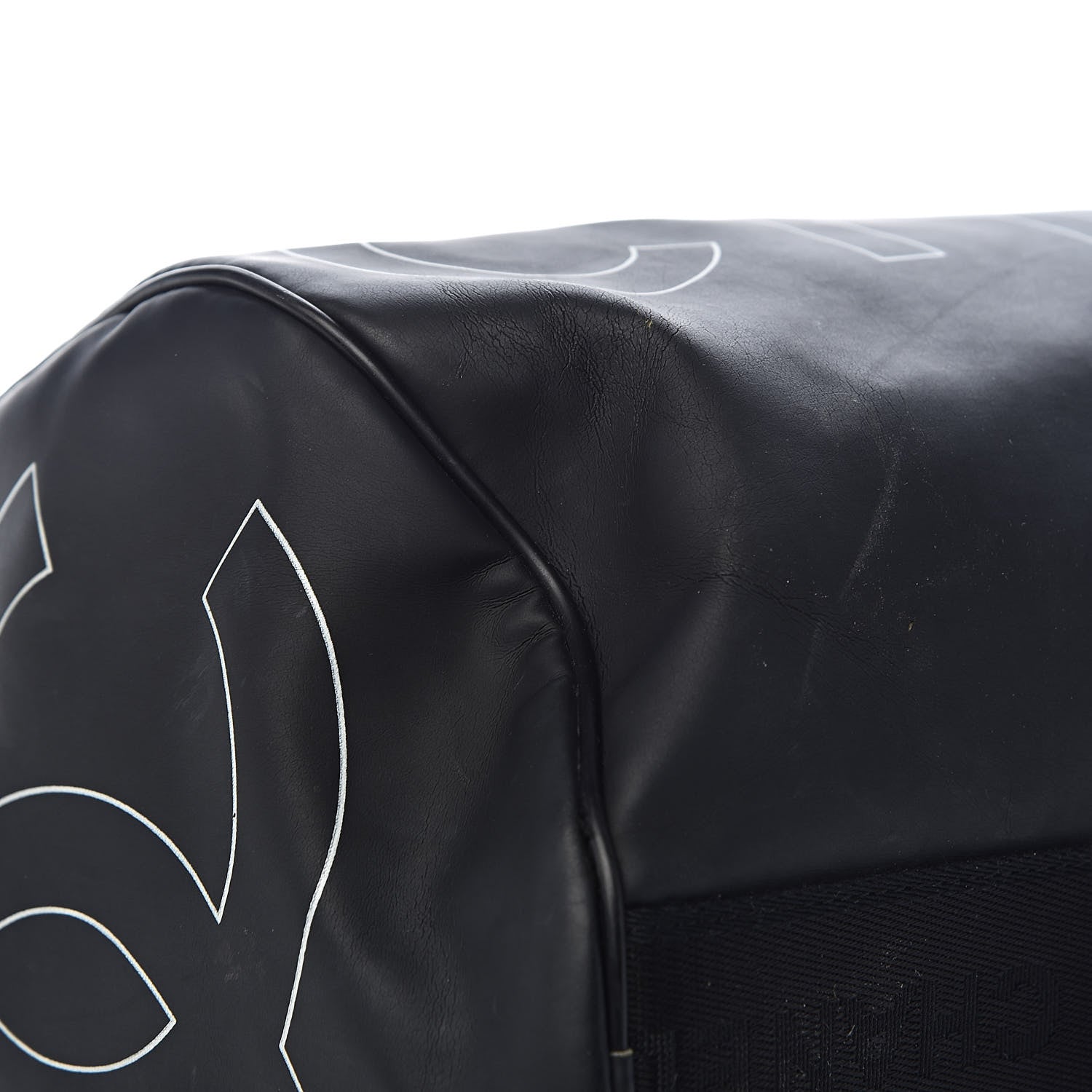 Chanel Rubber Nylon Sport Duffle Black 13 of 14