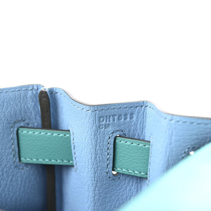 Hermes Evercolor Verso Kelly Retourne 28 Vert Verone Bleu Du Nord 6 of 14