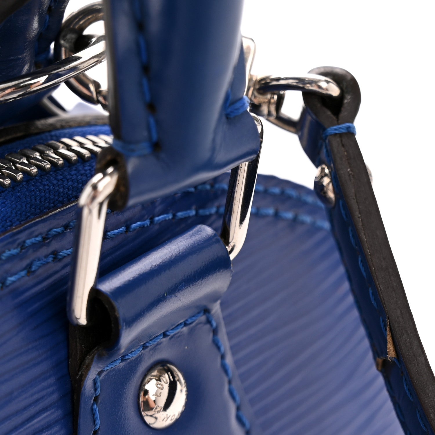 Louis Vuitton Epi Alma BB Blueberry 14 of 14