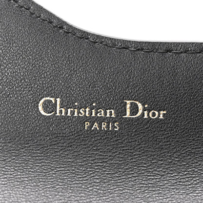 Christian Dior Goatskin Saddle Card Holder Black 6 of 9