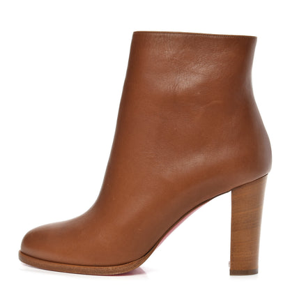 Christian Louboutin Calfskin Adox 85 Ankle Boots 40 Caramel 1 of 8