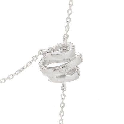 Mikimoto 18K White Gold Diamond Akoya Pearl 7.5-8mm Lariat Necklace 6 of 7