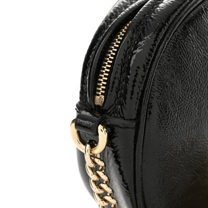 Gucci Patent Mini Soho Chain Bag Black 12 of 13