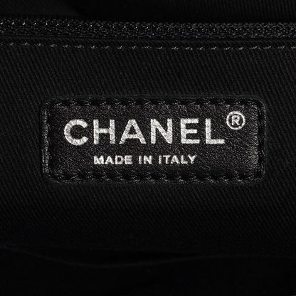 Chanel Caviar Quilted CC Timeless Soft Tote Black 6 of 7