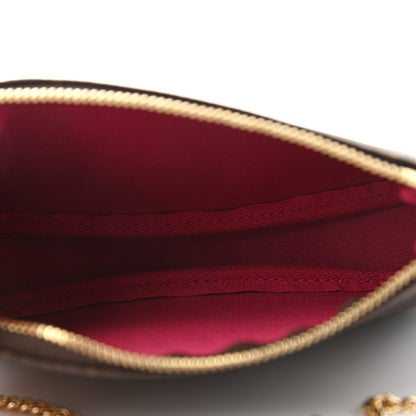Louis Vuitton Monogram 2020 Christmas Animation Roller Coaster Mini Pochette Accessories Pivoine 5 of 8