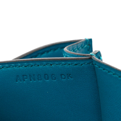 Hermes Tadelakt Constance 18 Bleu Izmir 7 of 10