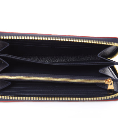 Louis Vuitton Empreinte Zippy Wallet Marine Rouge 5 of 10
