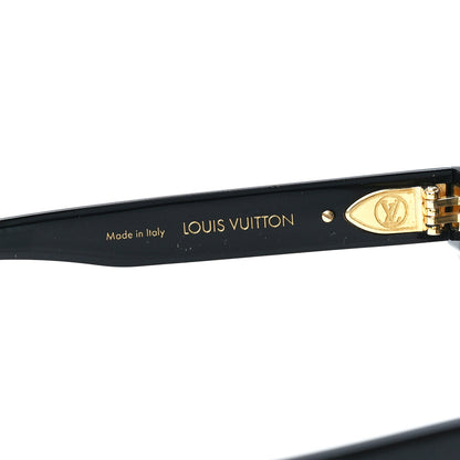 Louis Vuitton Acetate My Monogram Square Sunglasses Z1523E Black 5 of 8