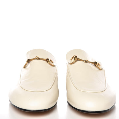 Gucci Malaga Kid Womens Princetown Slippers 38.5 Mystic White 2 of 8