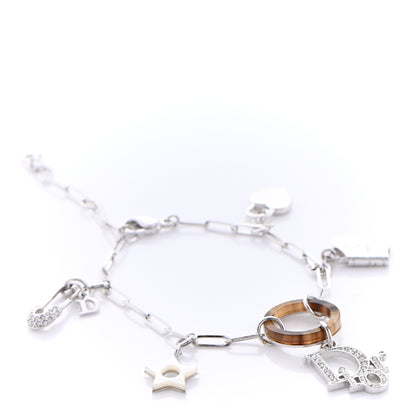 Christian Dior Logo Bracelet Silver 1 of 8