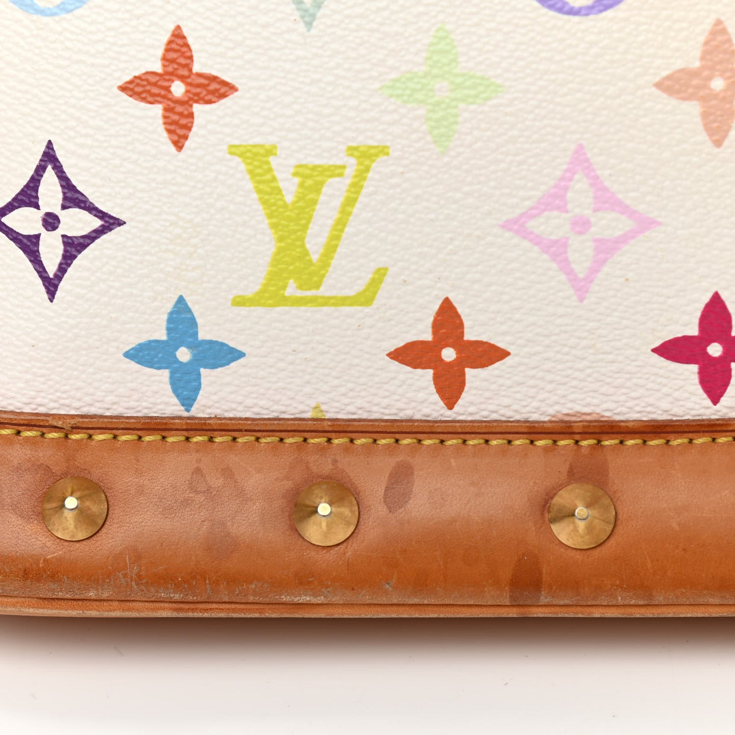 Monogram Multicolor Alma White