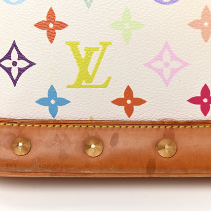 Louis Vuitton Monogram Multicolor Alma White 14 of 17
