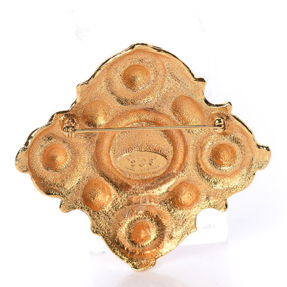 Chanel Pearl Brooch Gold 3 of 6