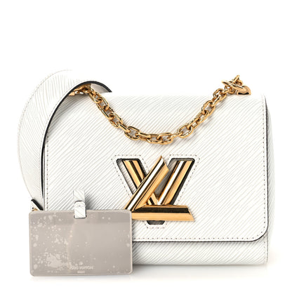 Louis Vuitton Epi Twist Shoulder Bag PM White 4 of 12