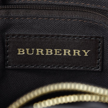 Burberry Haymarket Check Medium Golderton Tote Chocolate 6 of 13