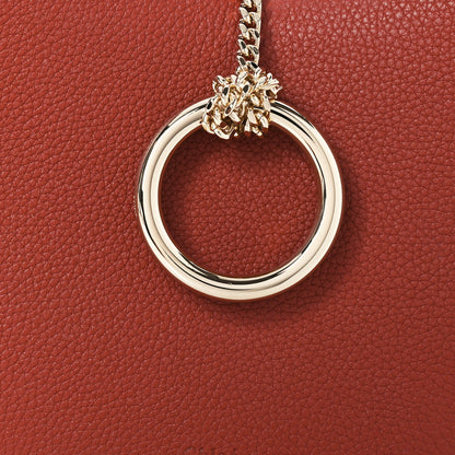 Chloe Grained Calfskin Small Arlene Hobo Bag Sepia Brown 10 of 14