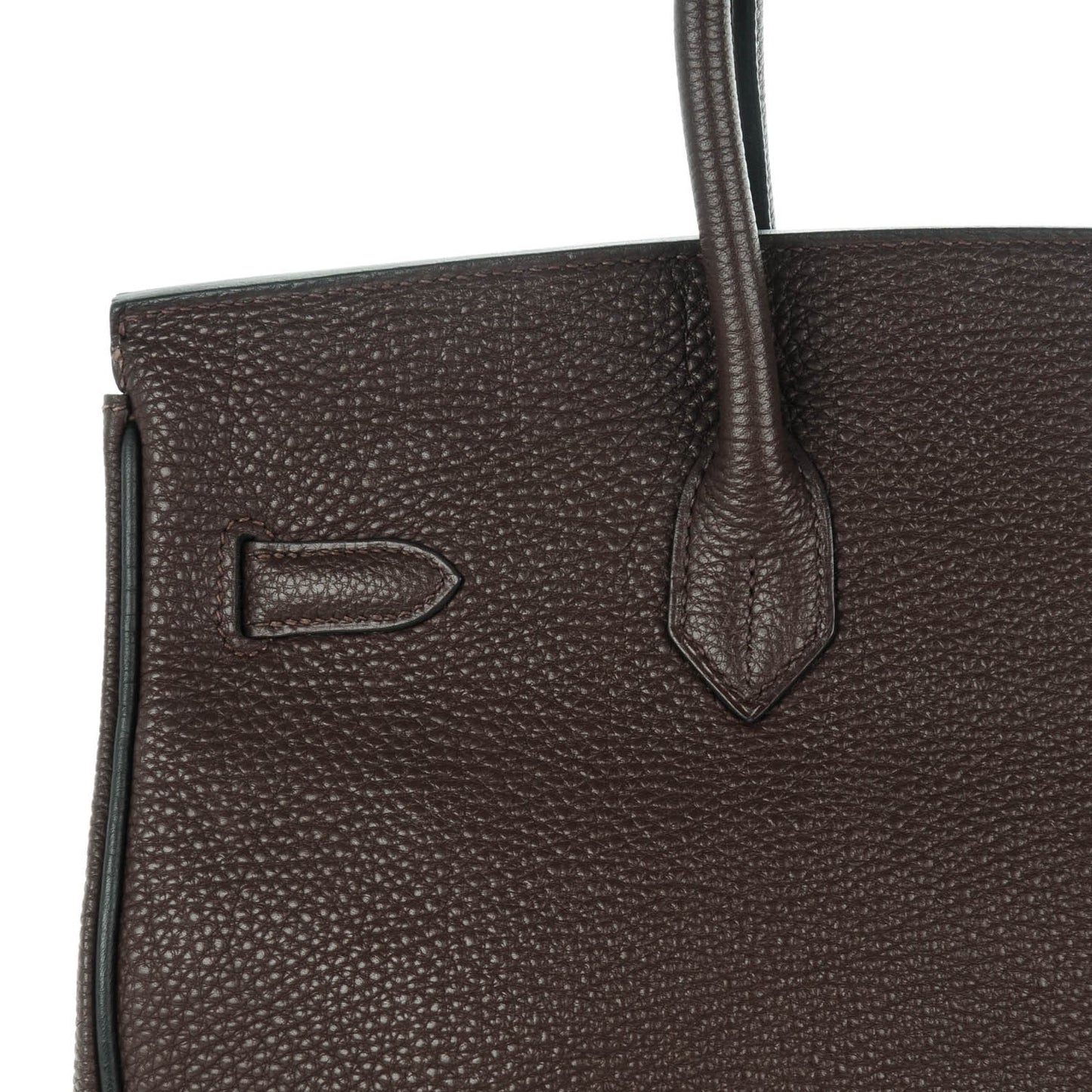 Togo Bi-Color Birkin 35 Chocolate Black