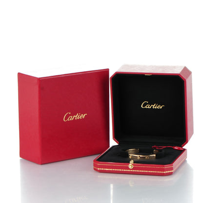 Cartier 18K Yellow Gold LOVE Cuff Bracelet 16 5 of 5