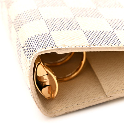 Louis Vuitton Damier Azur Medium Ring Agenda Cover 8 of 11