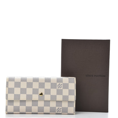 Louis Vuitton Damier Azur Porte Tresor International Wallet 9 of 9